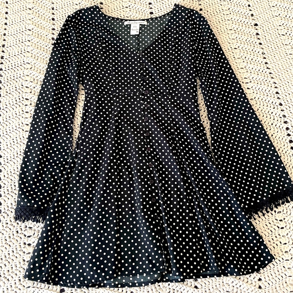 American Rag Polka Dot Dress